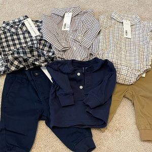 Janie and Jack Bundle Baby Boy 3-6